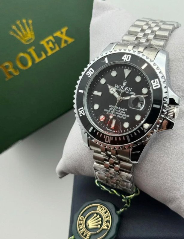 Rolex Submariner Plata